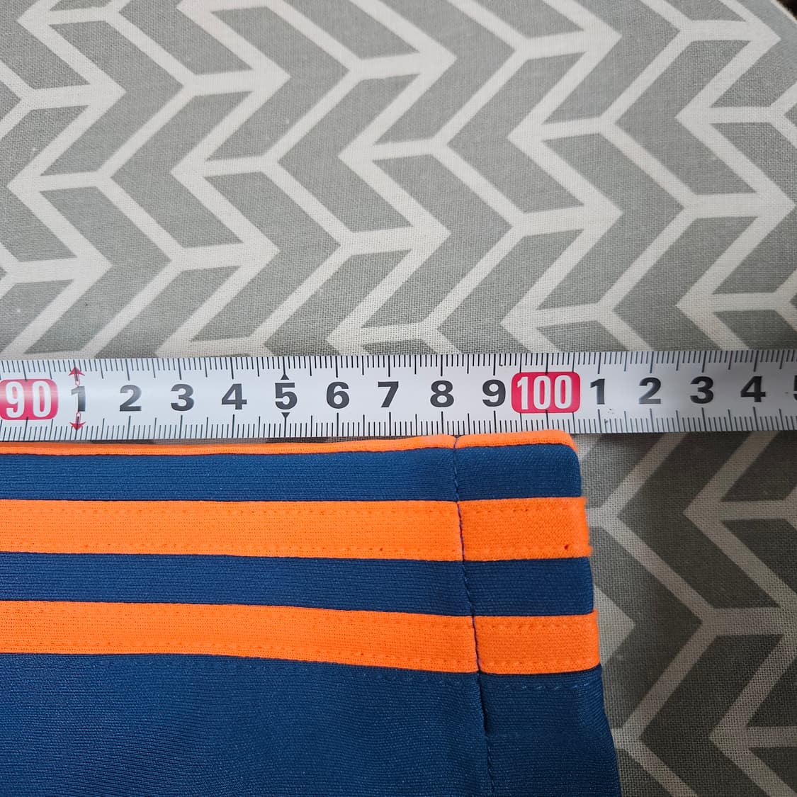 아디다스 삼선 트랙팬츠 청록 블루 오렌지 M-L 상품이미지7