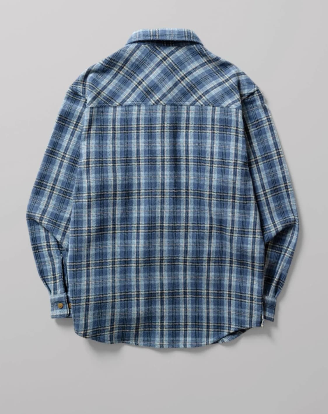 디키즈 코튼 플란넬 셔츠 SKYBLUE 상품이미지8