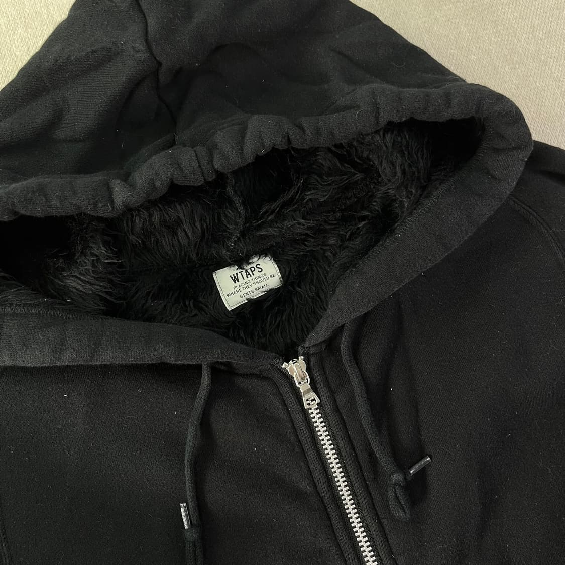 95 더블탭스 양털 후드집업  상품이미지2