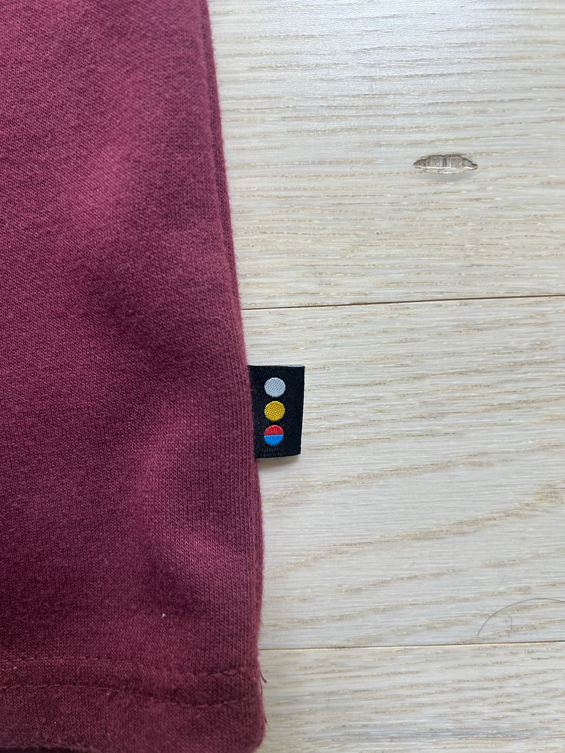 아이앱 IAB 스튜디오 롱슬리브 버건디 M (크림 30만원) 상품이미지4