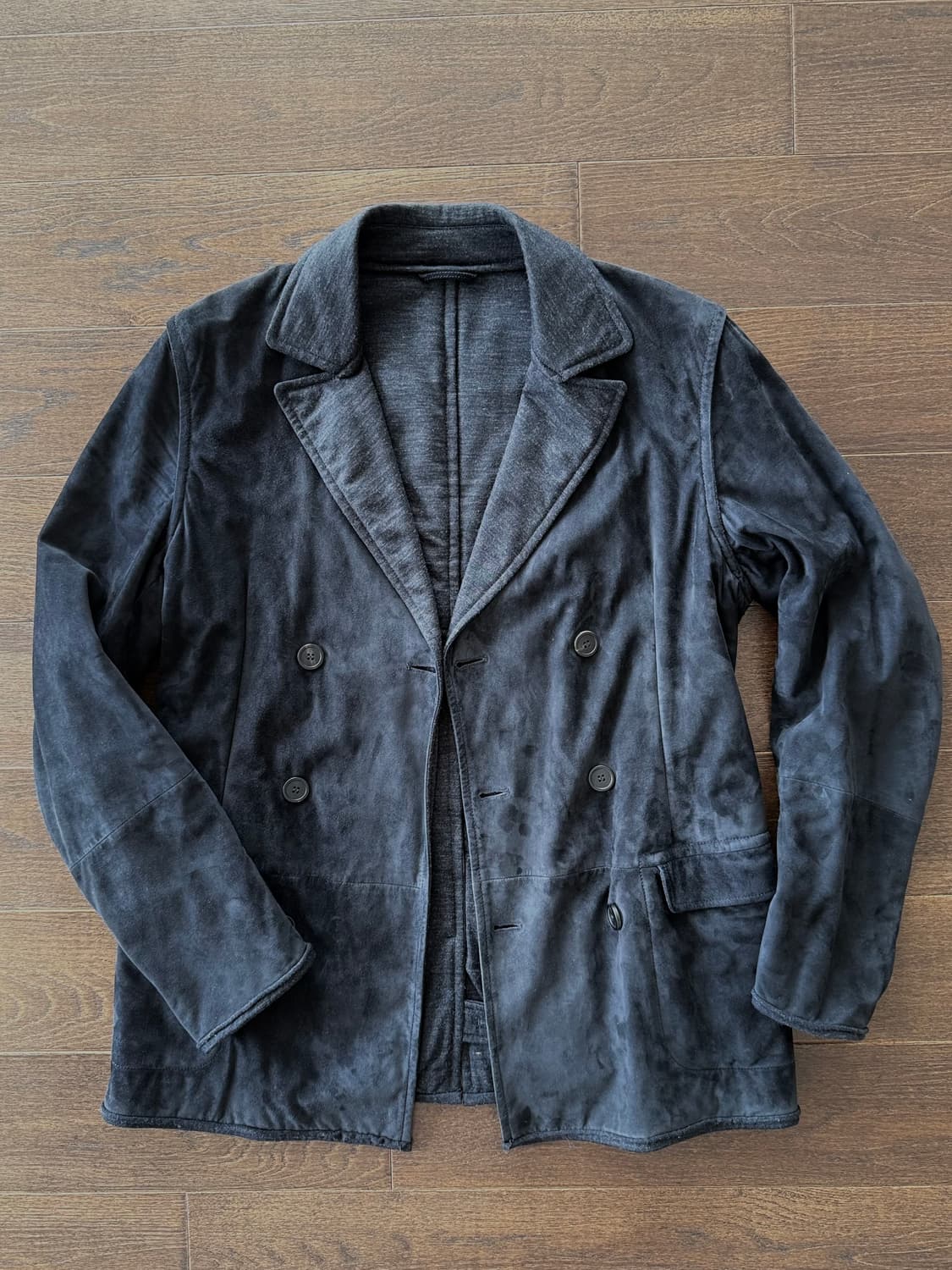 [M]LANVAN 랑방 스웨이드 자켓 2009AW 양가죽 레더카코트:) 상품이미지4