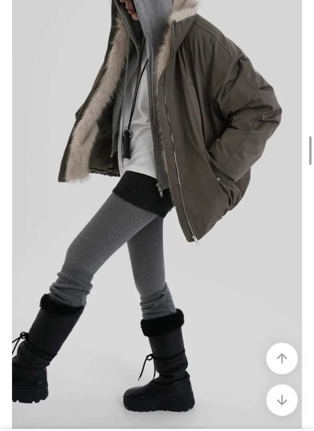 어텀 마레퍼하프점퍼  상품이미지3