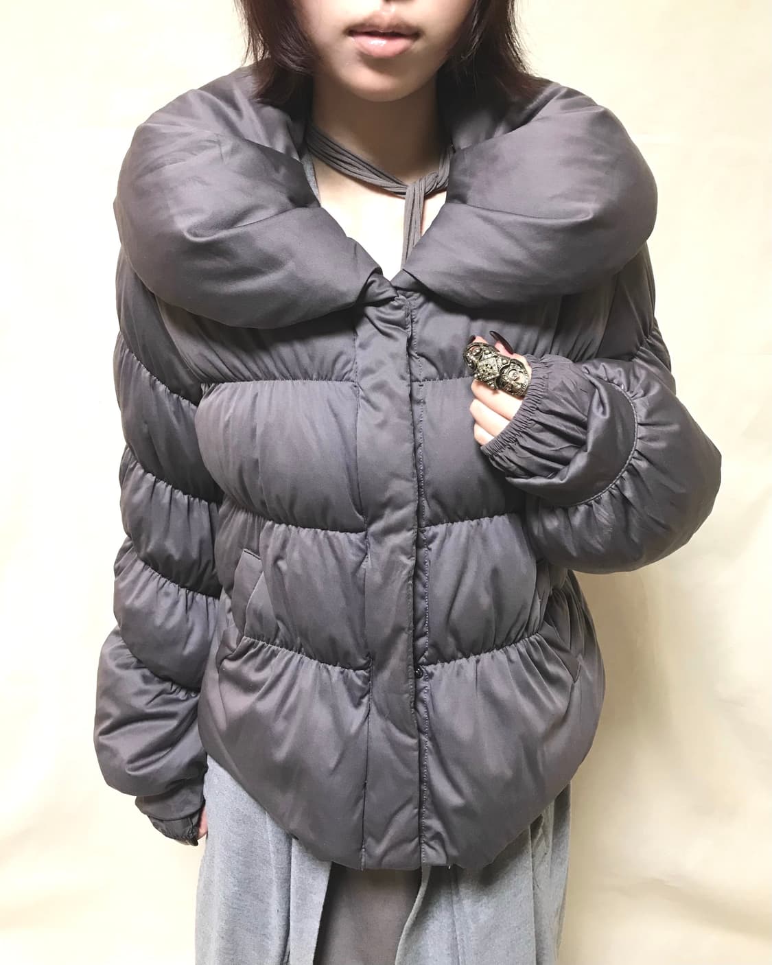 모브 셔링 패딩 상품이미지1