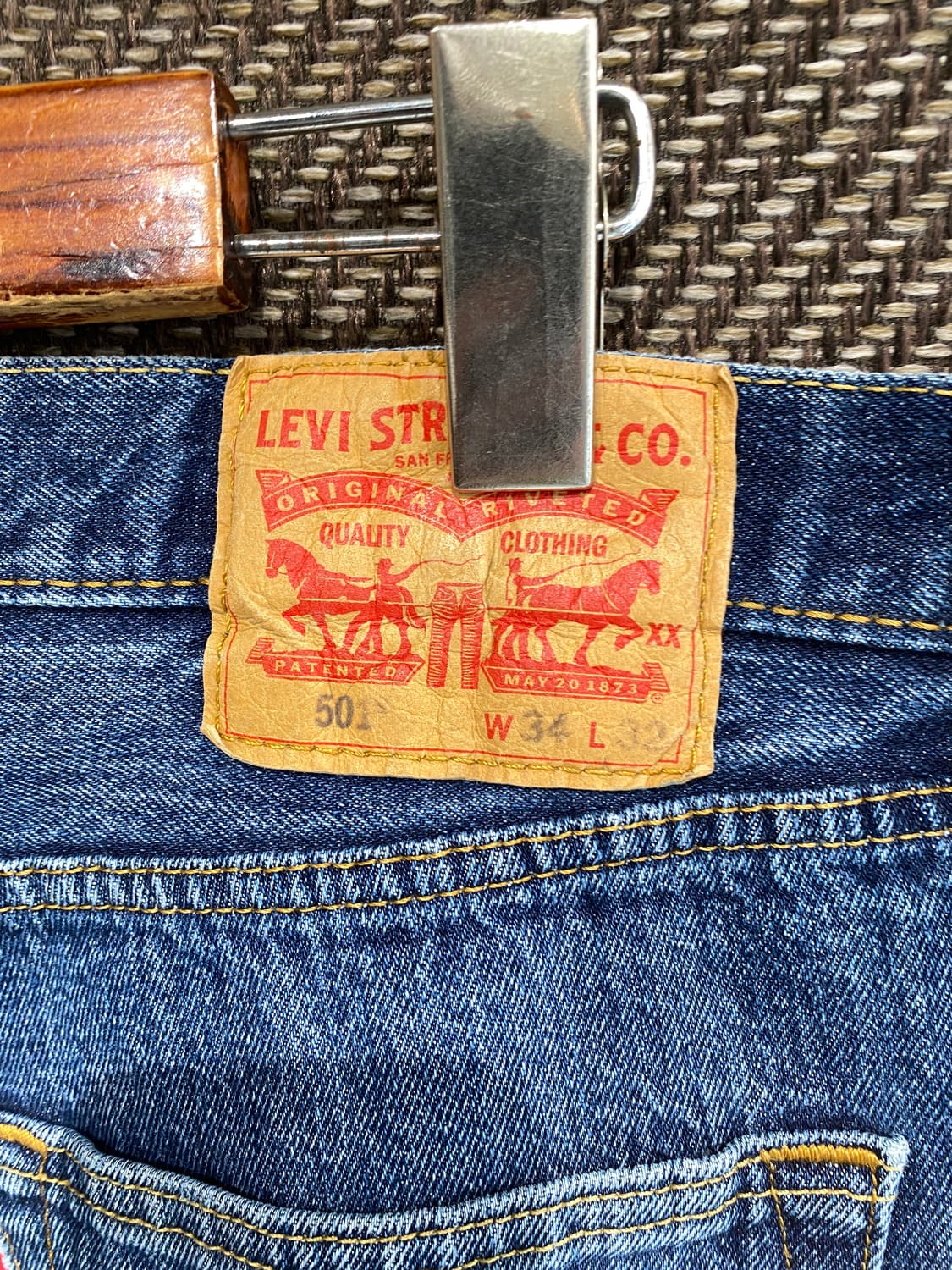 00s 리바이스 501  34x32 황금사이즈 상품이미지7