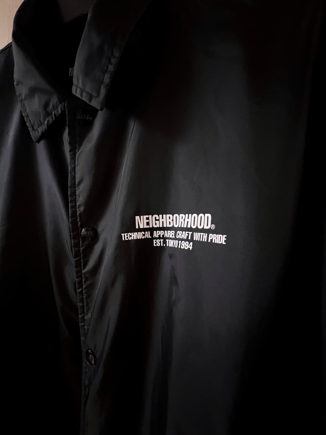네이버후드 Neighborhood 윈드브레이커 블랙 자켓 상품이미지3