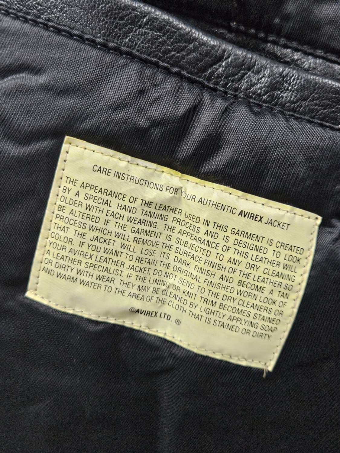 90's 아비렉스 터스키기 레드테일즈 가죽 자켓 ( M ) / 10977 상품이미지8