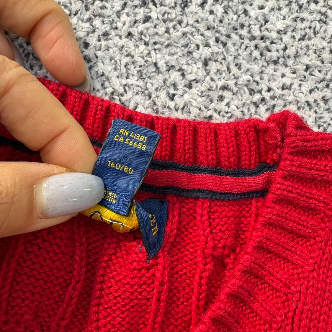 L 폴로 여성 케이블 니트 스웨터 0324J 상품이미지4