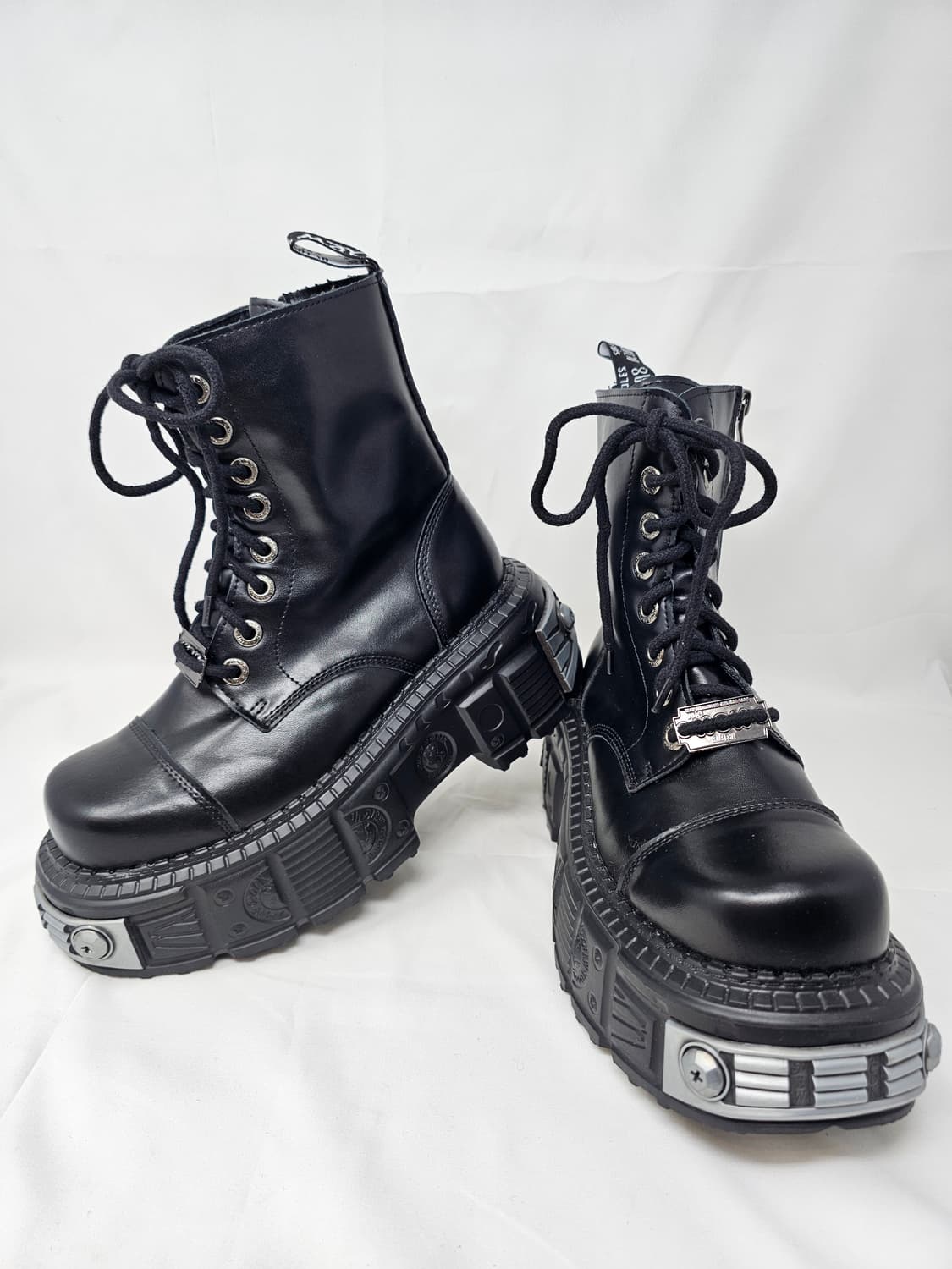 뉴락 NEW ROCK 탱크 펑크 부츠 39 상품이미지4