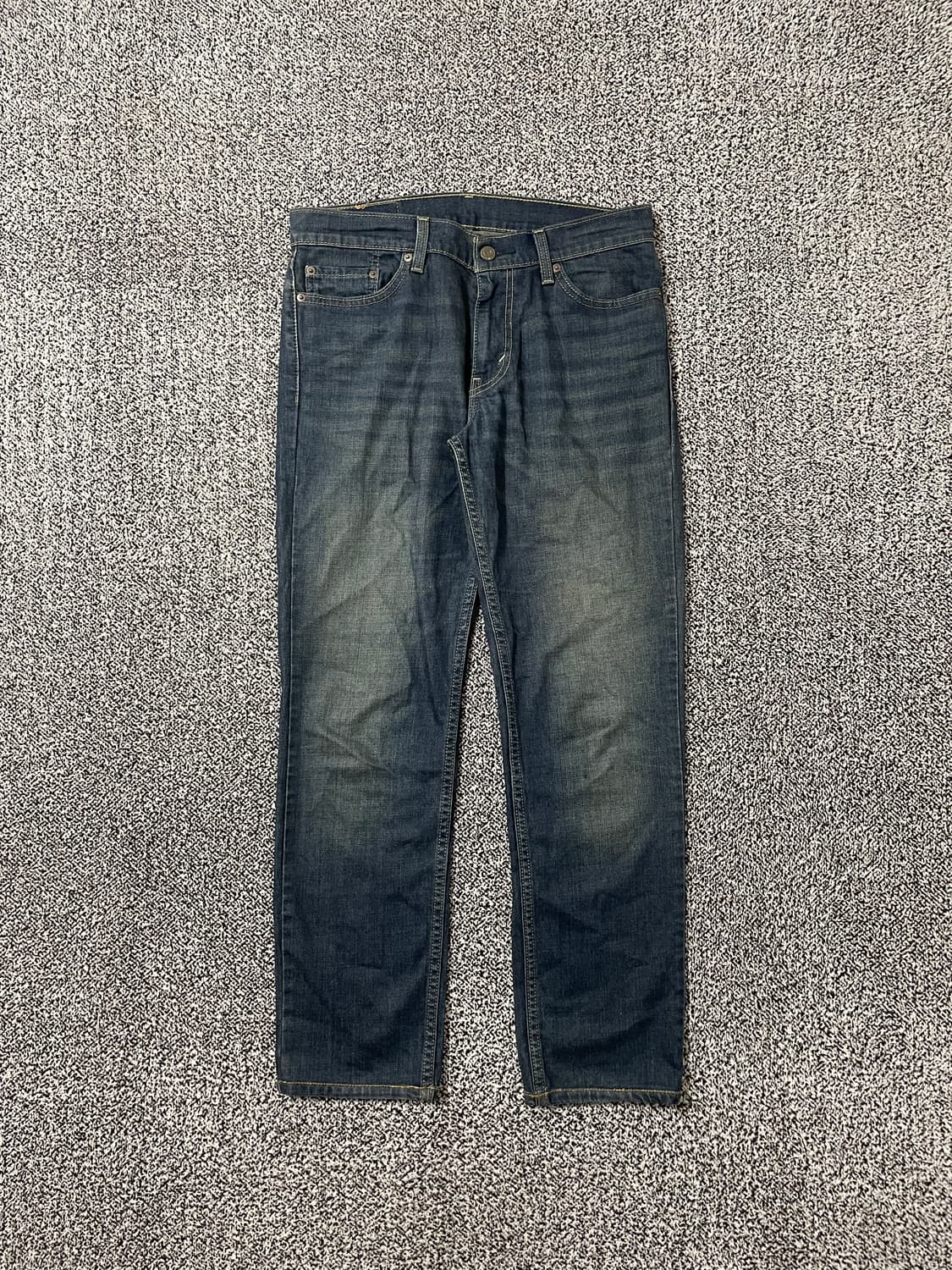 빈티지9. 리바이스 511 워시드 슬림 핏 데님팬츠 중청 청바지 상품이미지1
