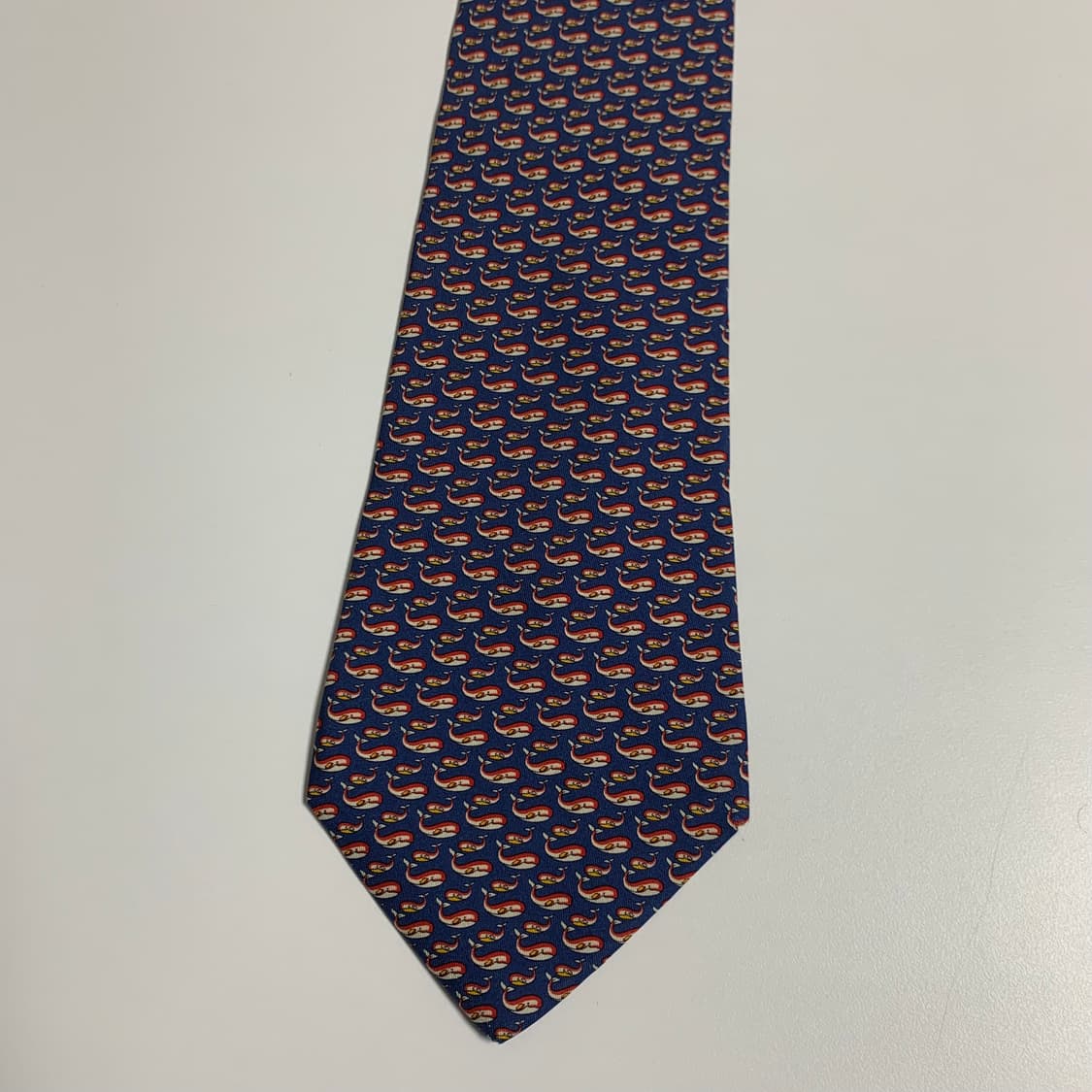 살바토레 페레가모 명품 이태리 100실크 정장넥타이 A+등급 상품이미지9