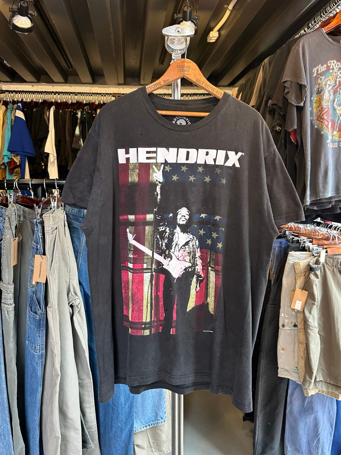 지미 헨드릭스 Jimi Hendrix 프린팅 티셔츠 상품이미지1