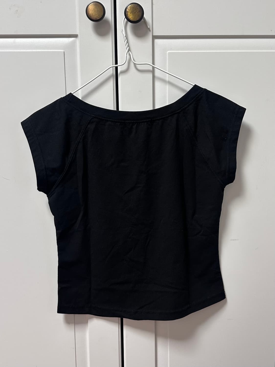 쓰리타임즈 비쥬 로고 티셔츠 블랙 M 상품이미지3