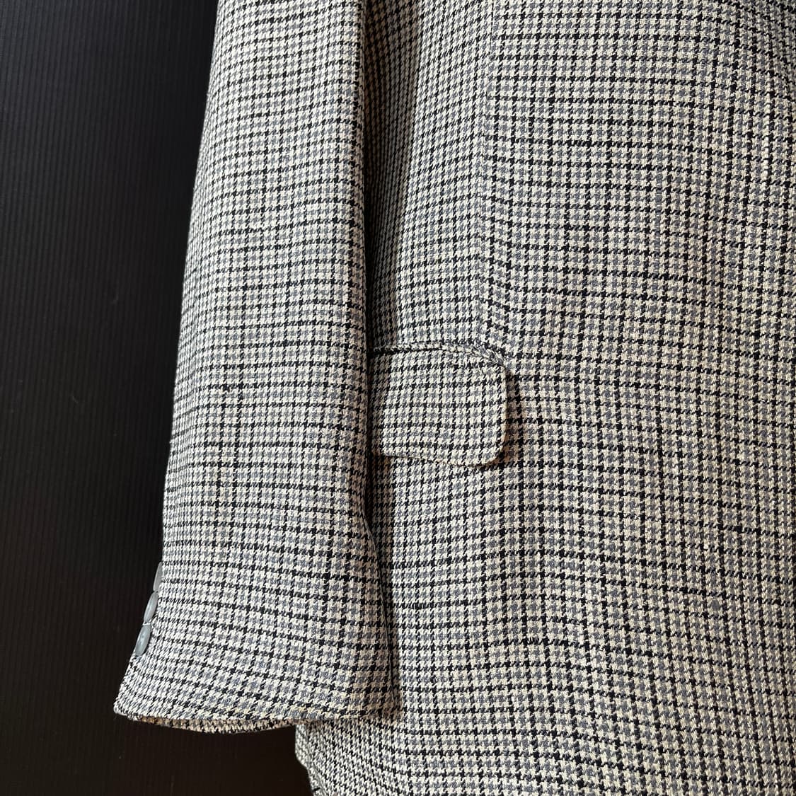 80s 올드 발렌티노 퓨어 실크 테일러드 자켓 상품이미지3