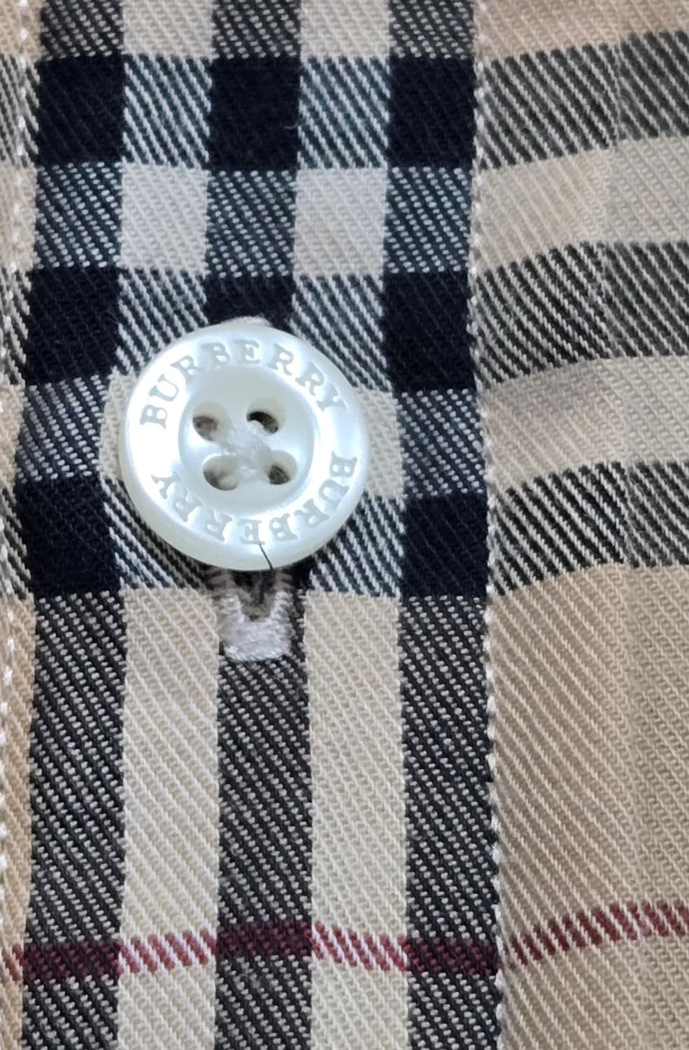 버버리 클래식 체크 셔츠 상품이미지3