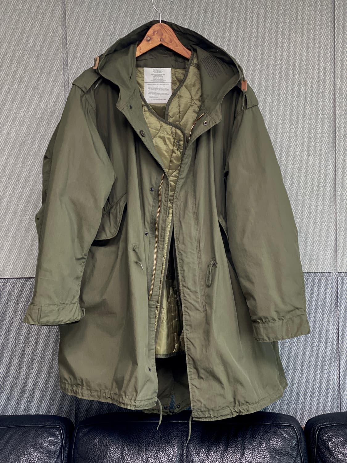  컬티즘 밀텍 정품 미군 M51 피쉬테일(내피포함) 카키 M 100~10 상품이미지6