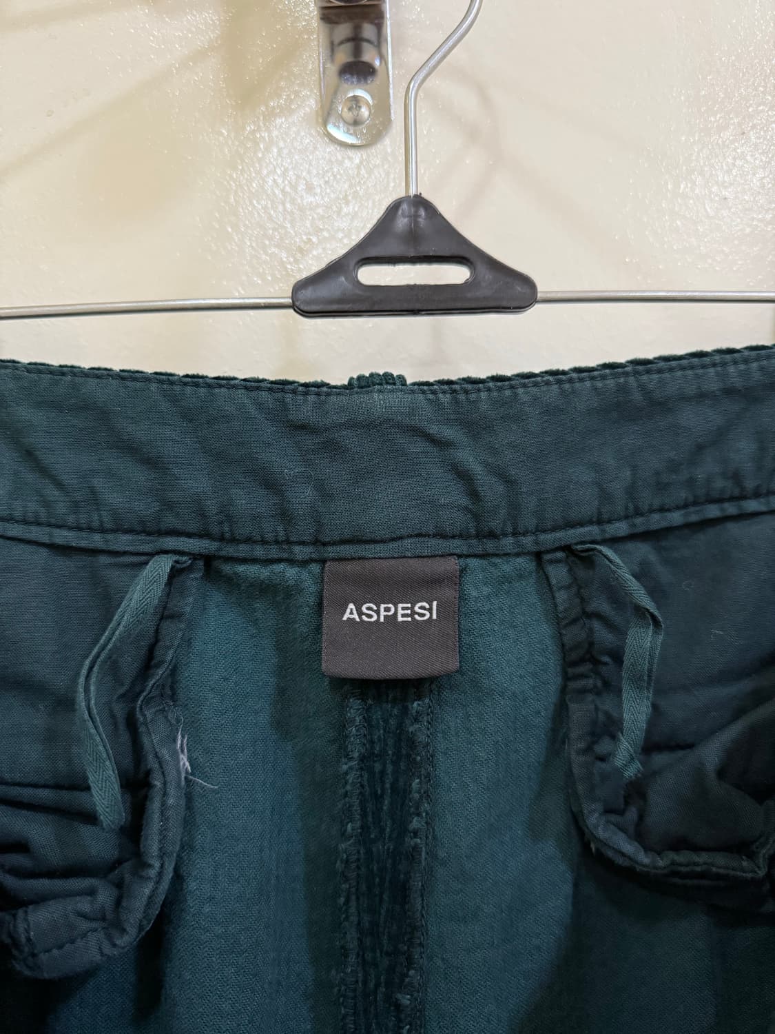 아스페시 딥그린 코듀로이 팬츠 정품 상품이미지3