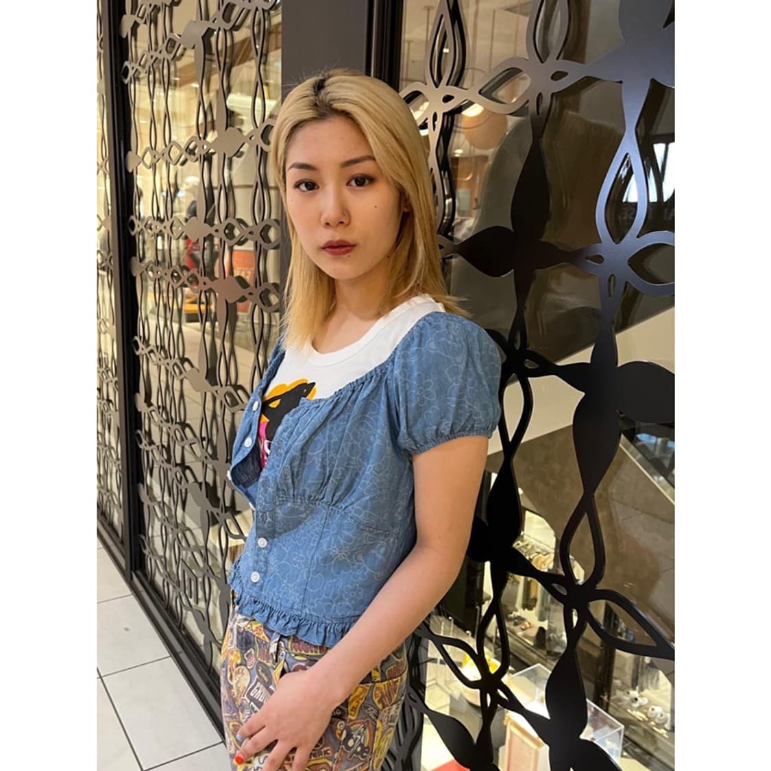 히스테릭글래머 HYSTERIC GLAMOUR Gather Blouse 상품이미지4