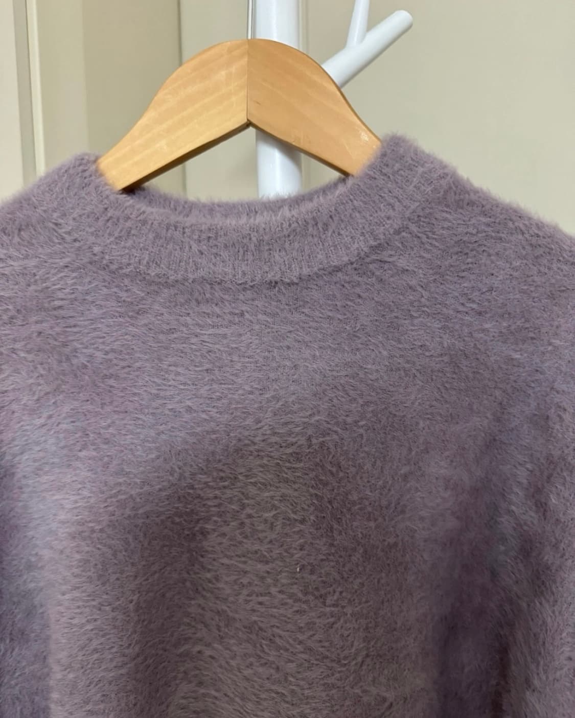 zara 자라 퍼플 앙고라 니트 상품이미지3
