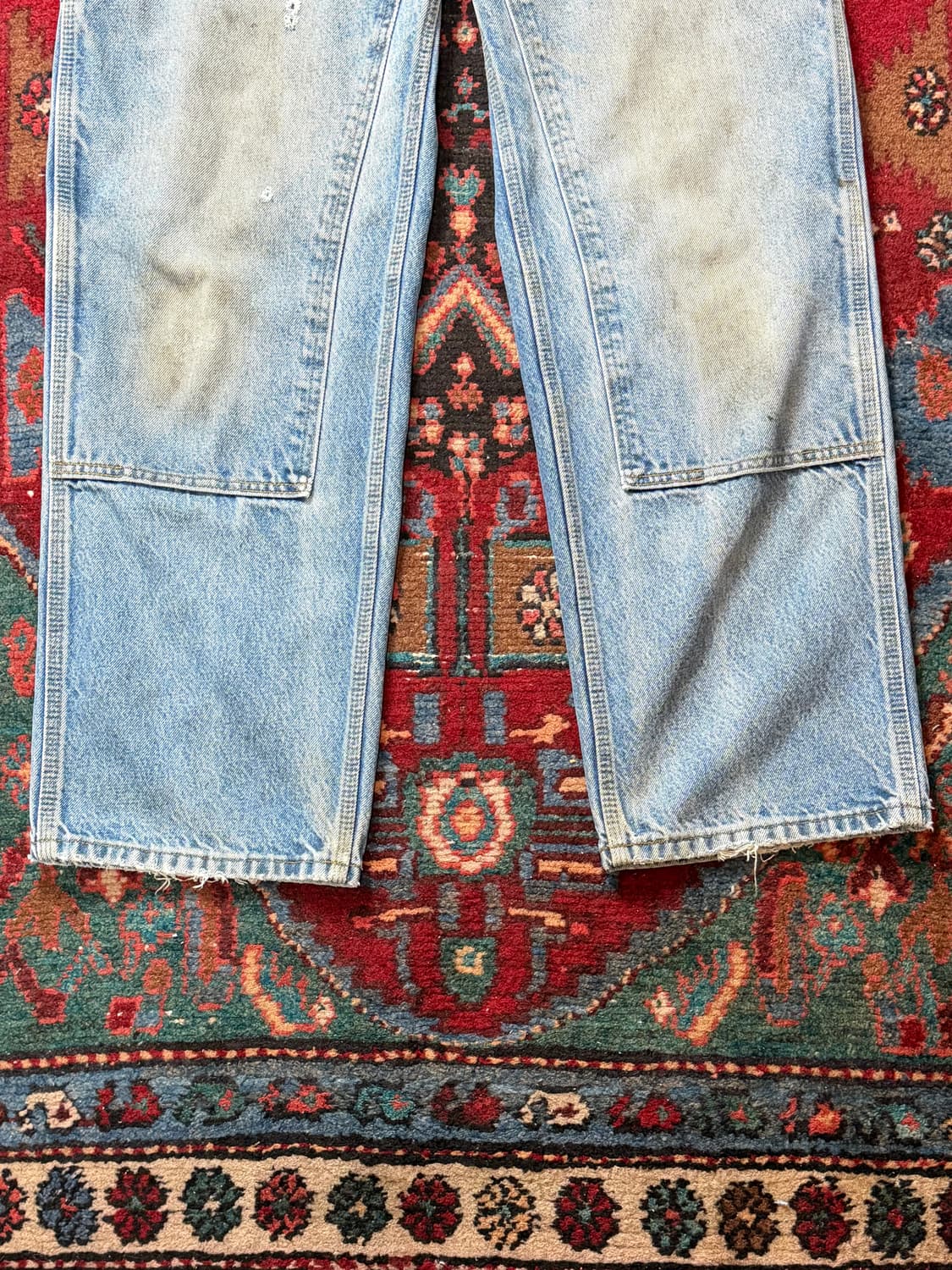 00’s OG 칼하트 데님 더블니 칼하트 B73 썩블니 상품이미지5