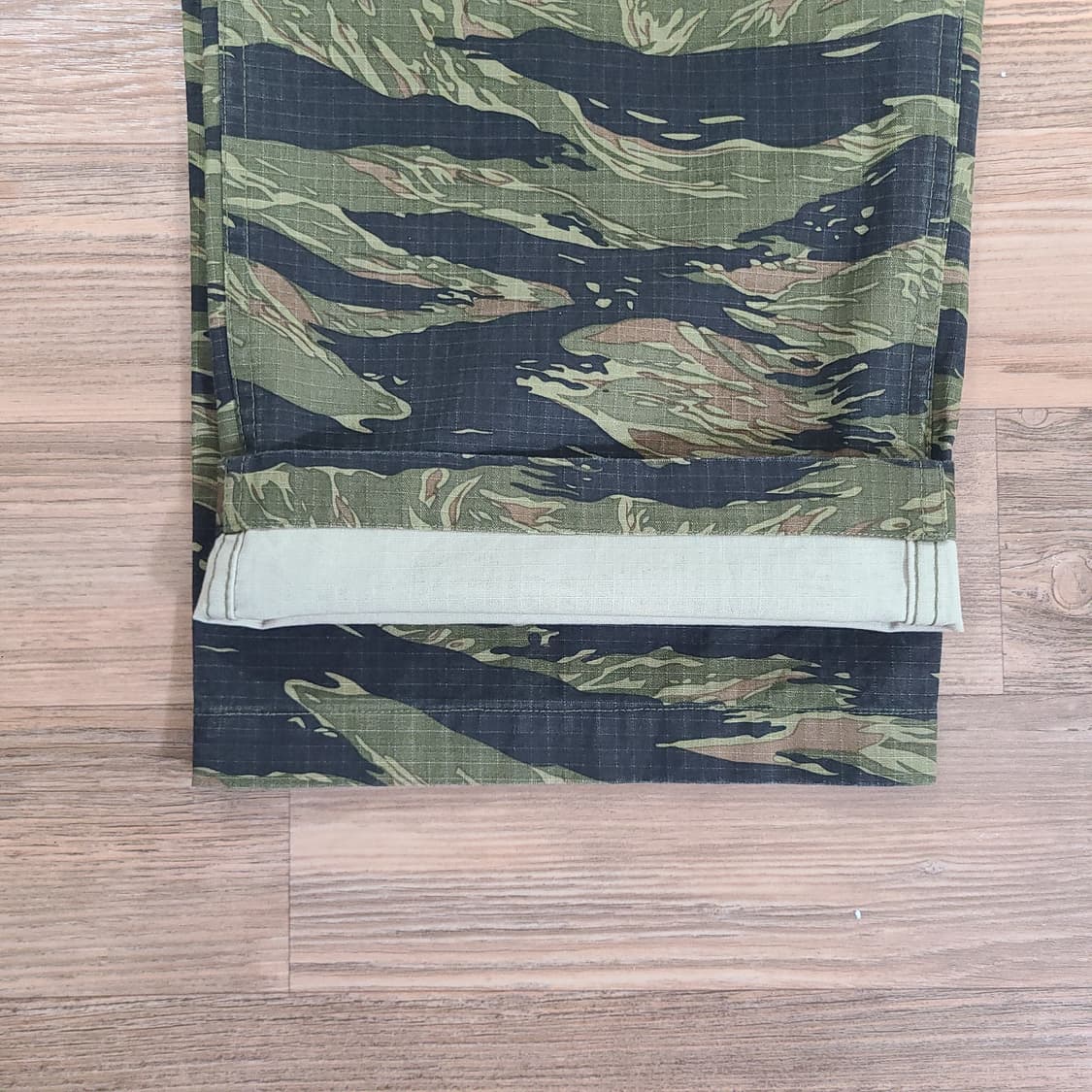 [M 새상품] 아웃스탠딩 퍼티그 카모 립스탑 팬츠 바지 상품이미지10