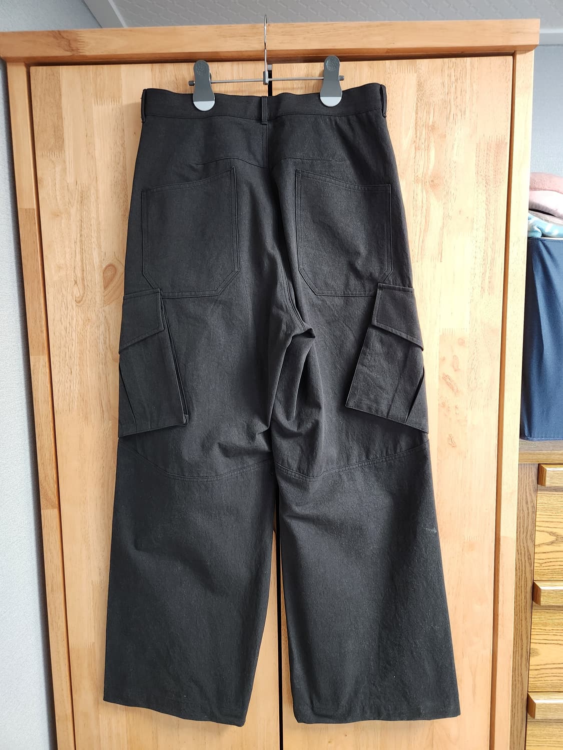 다이브인 베른 카고팬츠 블랙 2사이즈 상품이미지2