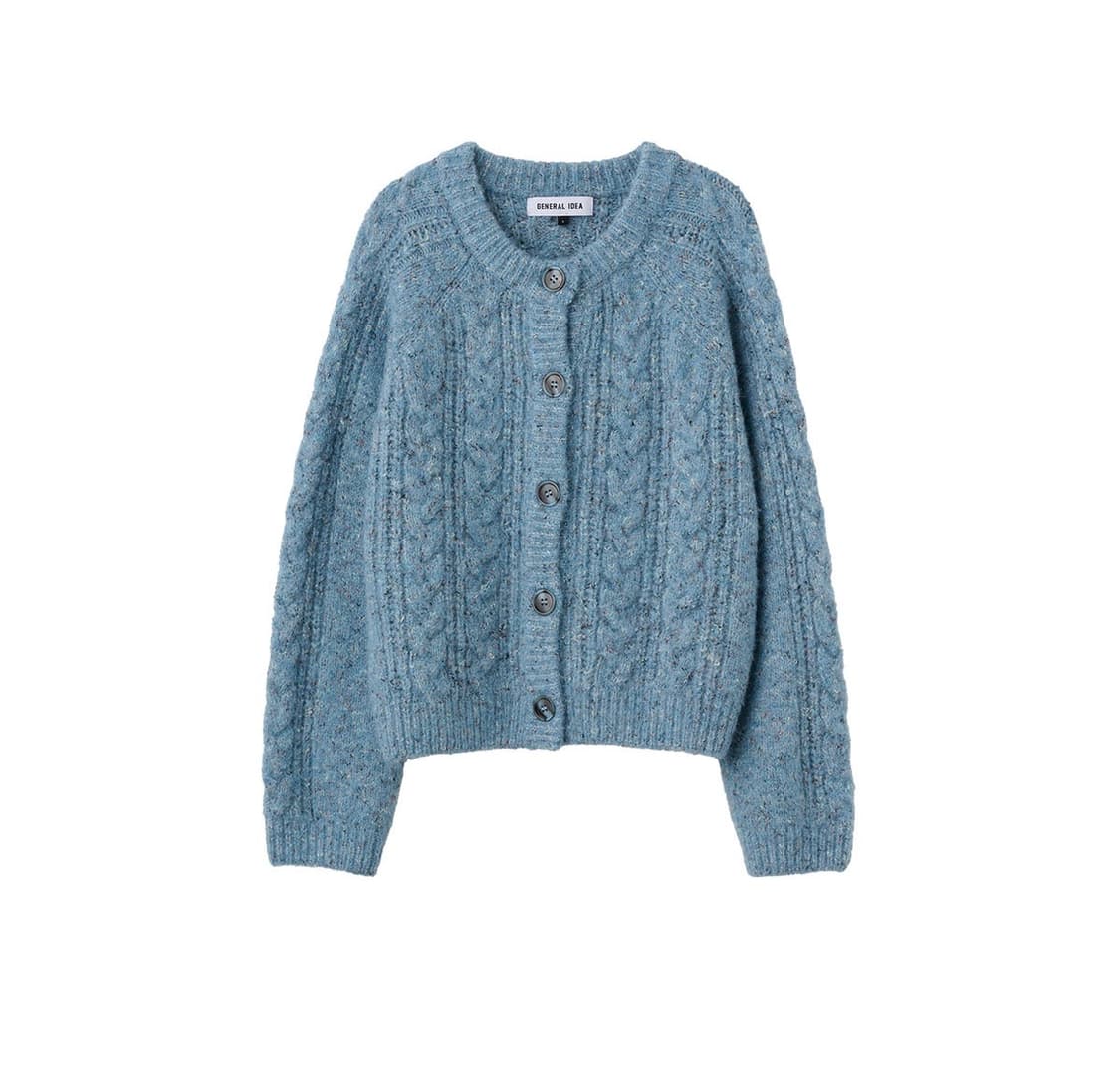 제너럴아이디어) 울 케이블 가디건 상품이미지9