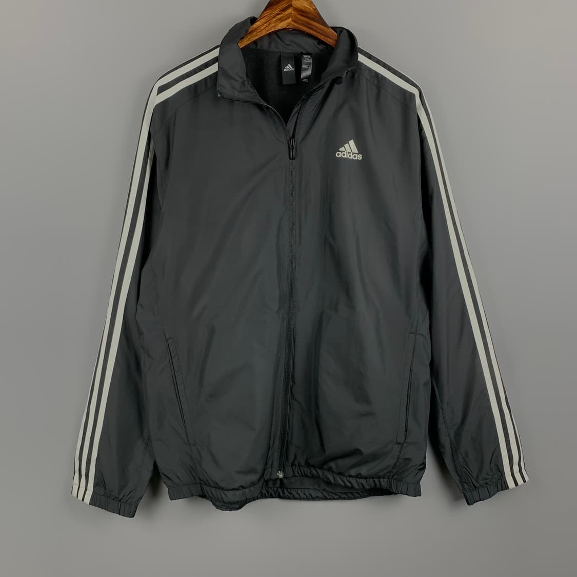 아디다스 사이드라인 블랙 바람막이 상품이미지2