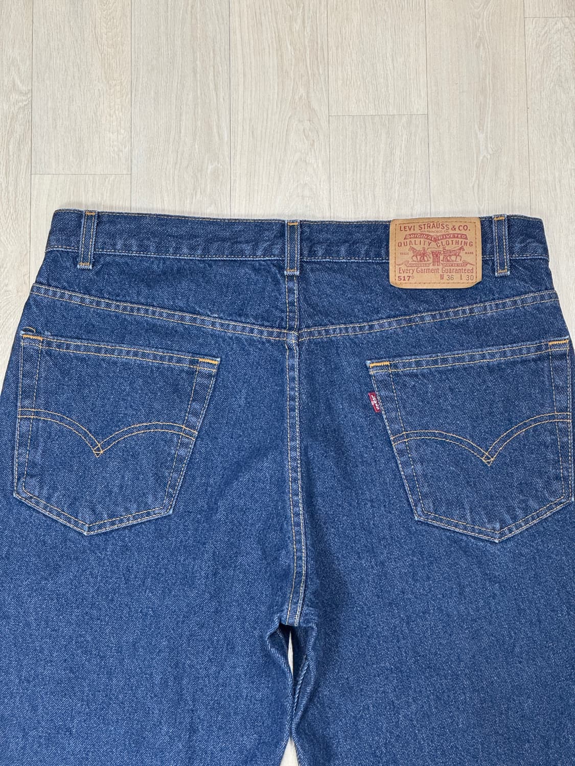 [36/30] 리바이스 517 부츠컷 생지 인디고 상품이미지1