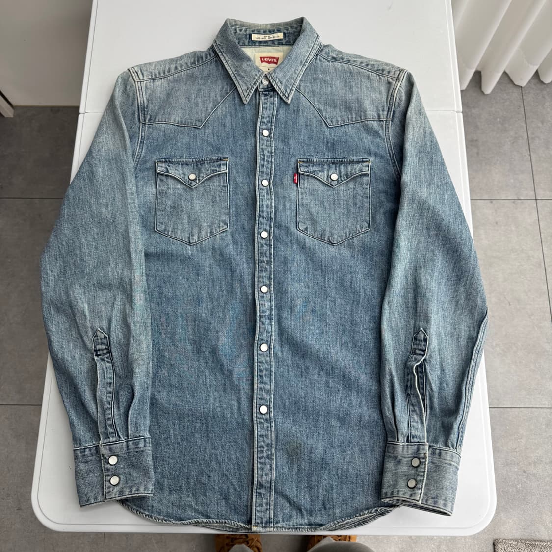 리바이스 웨스턴 셔츠  상품이미지2