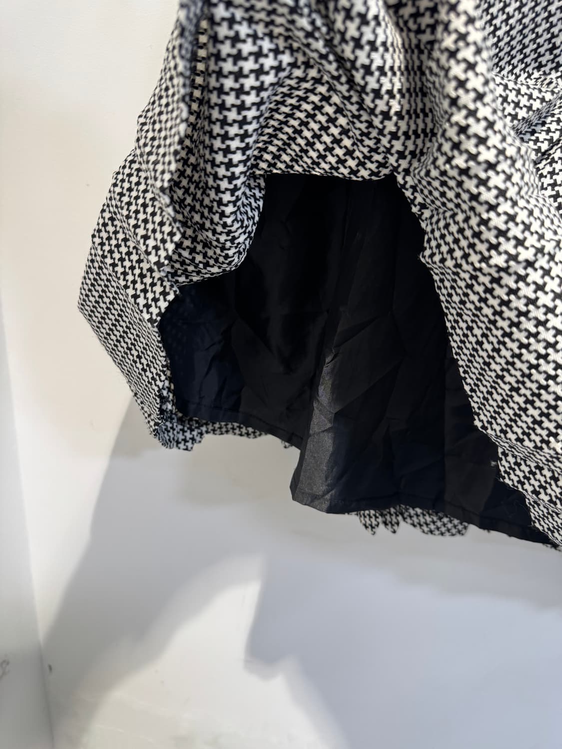 japanese vintage skirt 체크 리본 스커트 상품이미지3