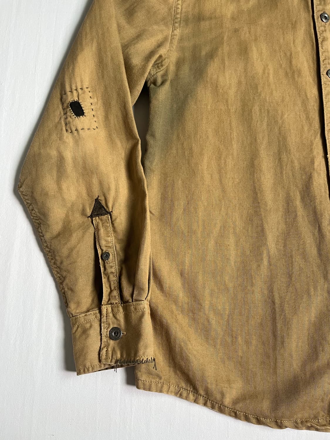 Vintage Remake Linen Blended Shirt 상품이미지5