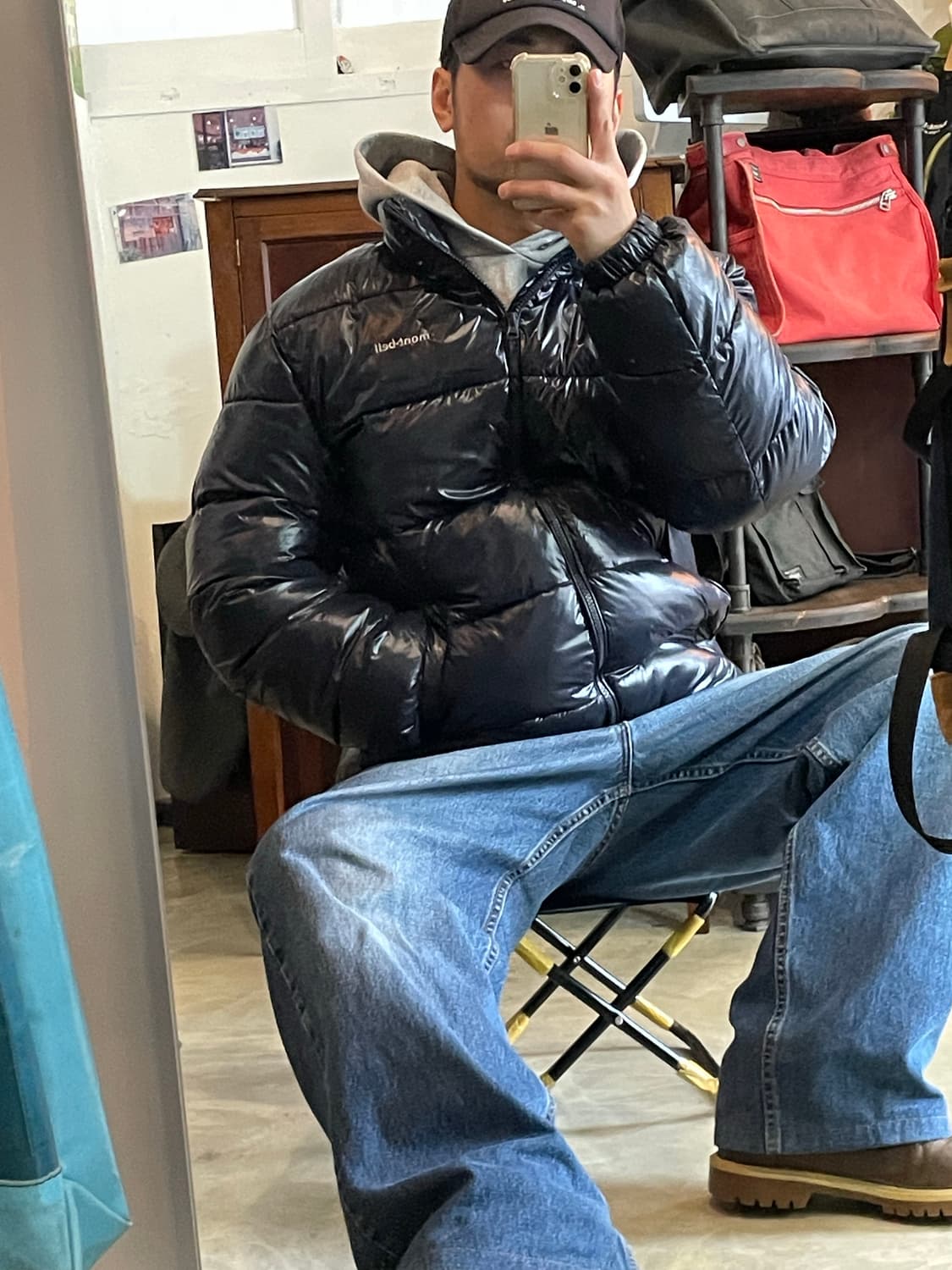 몽벨 유광 패딩 2XL (110) 상품이미지2