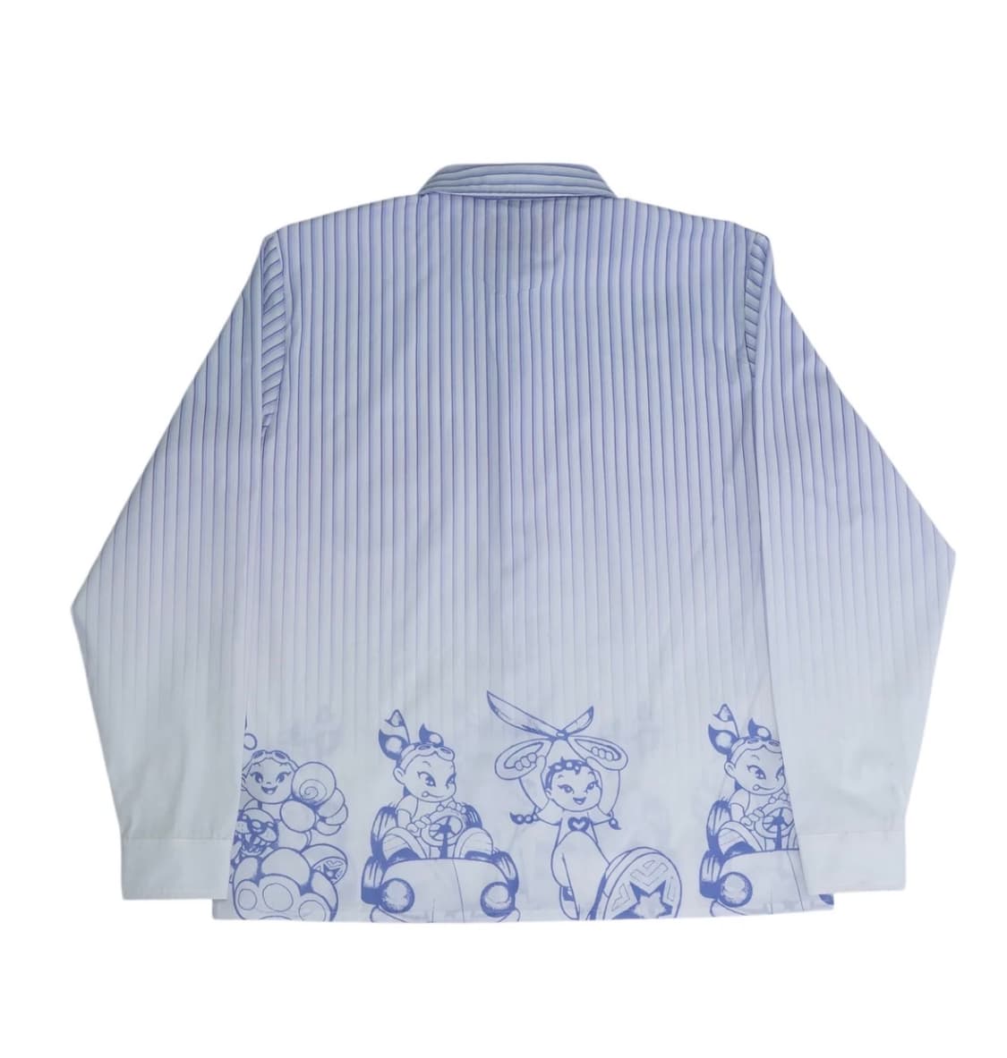 Yuminha Faux Bleach Dress Shirt [S] 상품이미지2