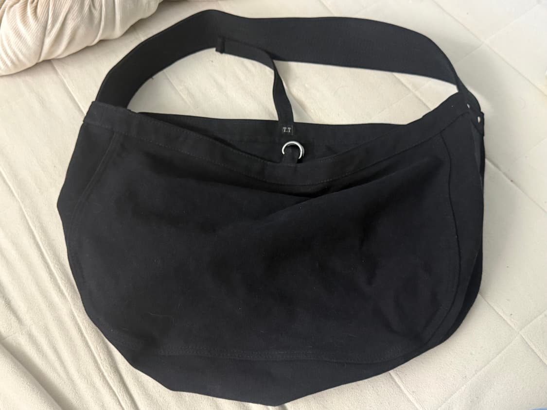 타이가 타카하시_ LOT.004 NEWSBOY BAG [BLACK] 상품이미지1