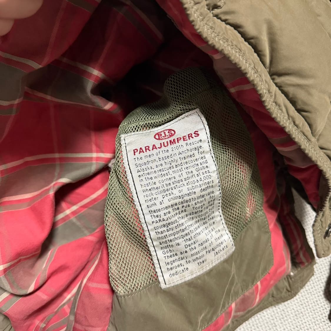 파라점퍼스 (Parajumpers)코디악 빈티지 패딩 점퍼 상품이미지5