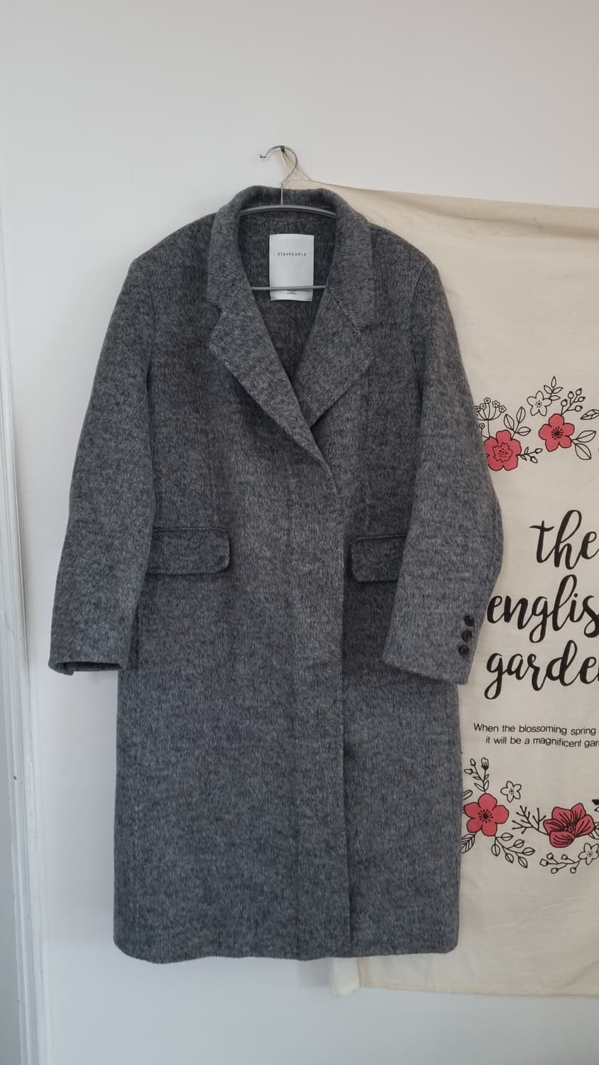 스테이피플 스탠다드 울 코트 상품이미지3