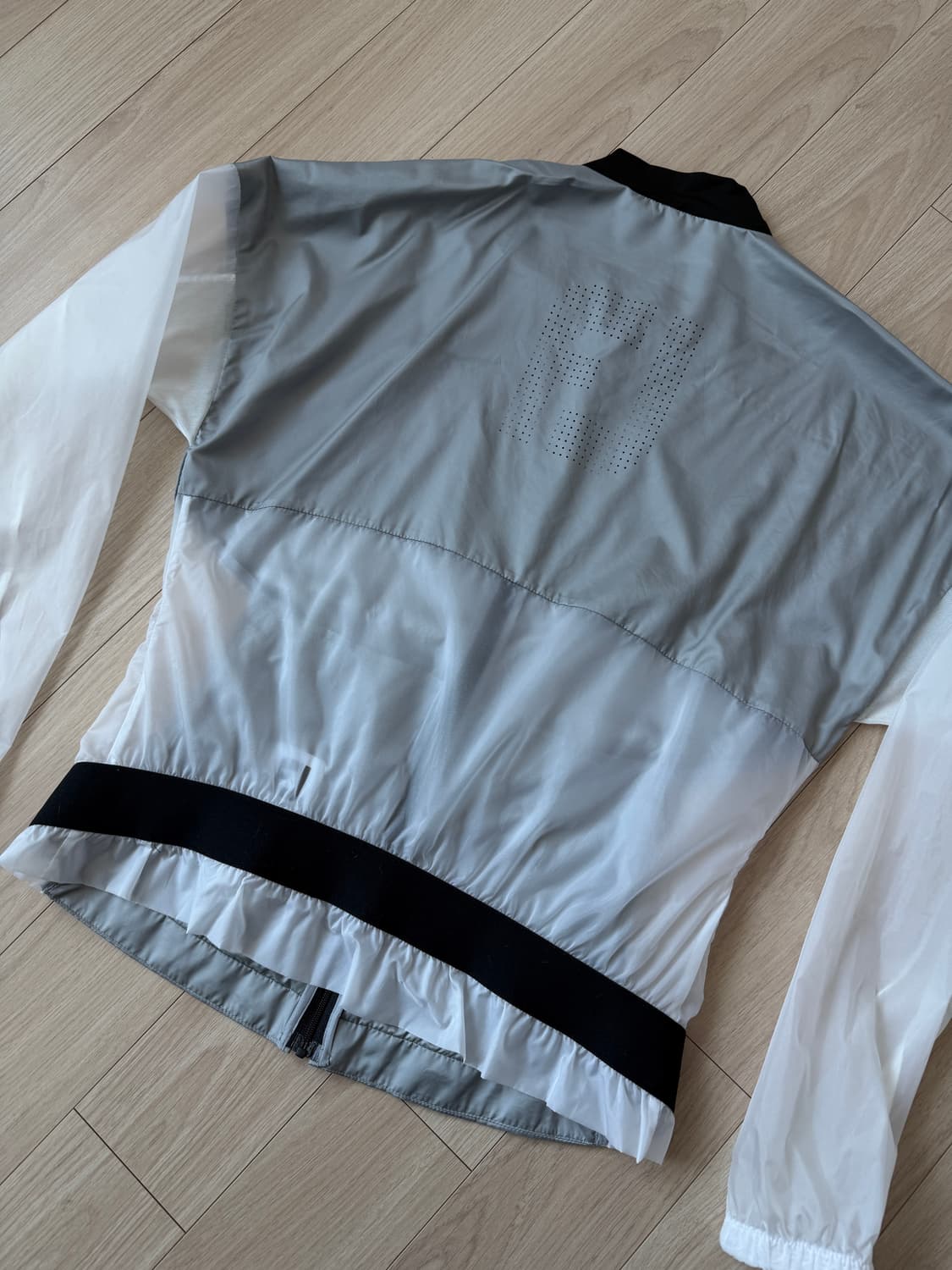 풋조이 FJ 바람막이 자켓 그레이/화이트 S 상품이미지2