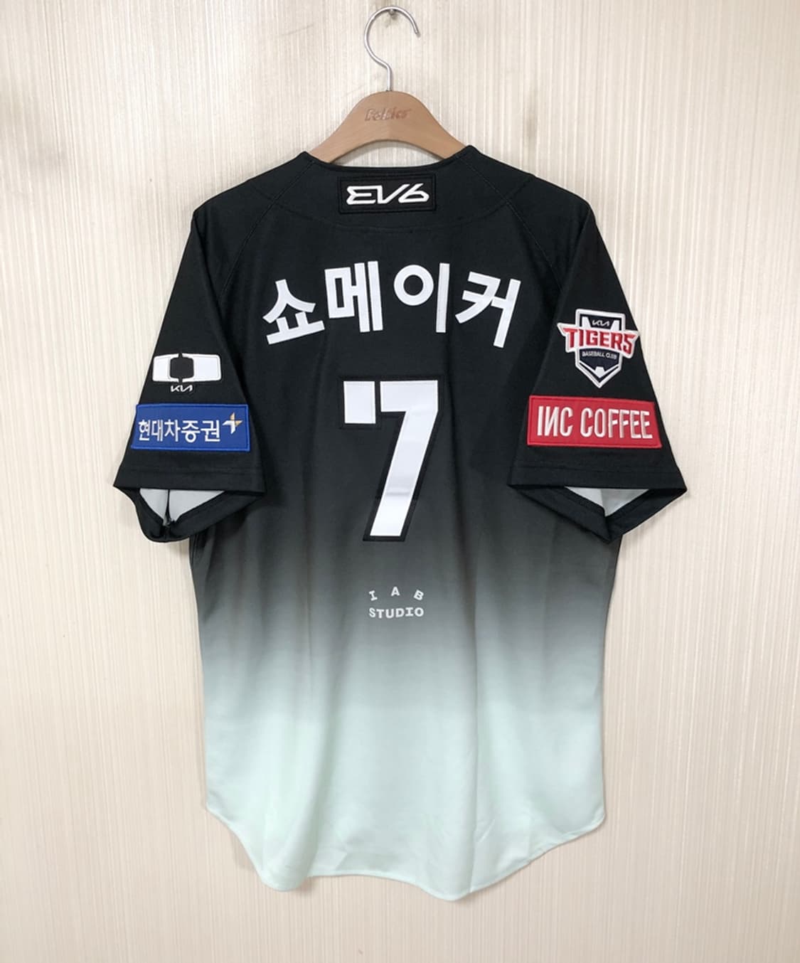 KBO 아이앱스튜디오 기아타이거즈 디플러스유니폼 XL #7 쇼메이커 상품이미지1