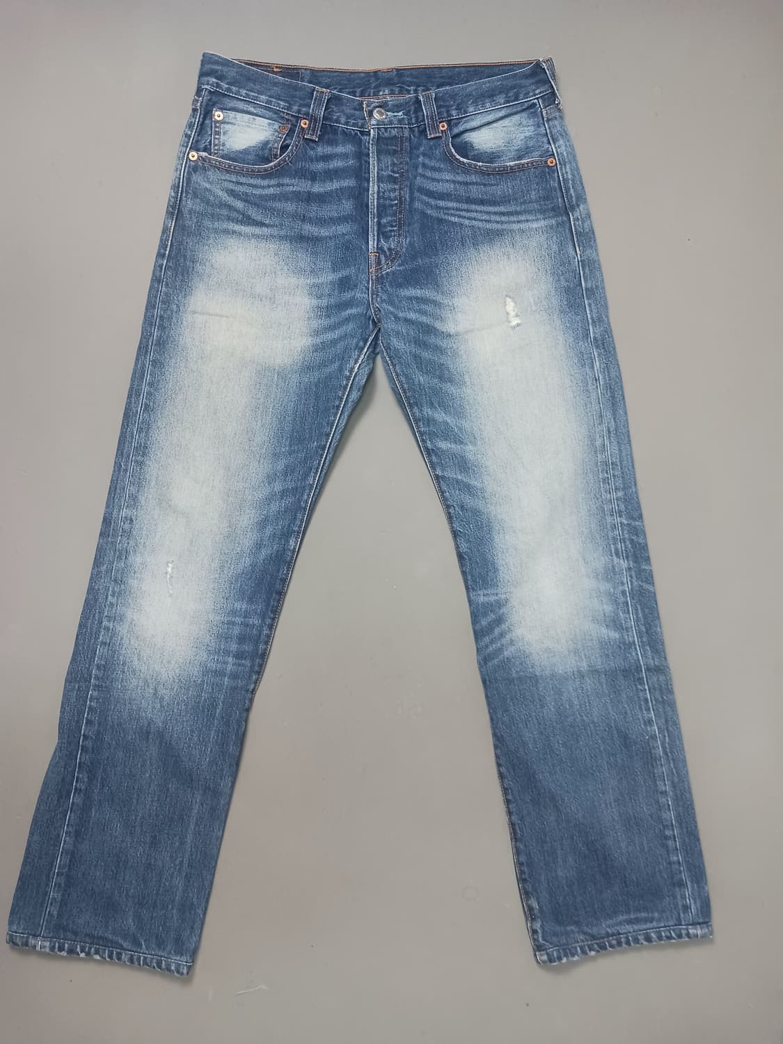 [32] 리바이스 501 빈티지워싱 오리지널 스트레이트진 청바지 상품이미지1