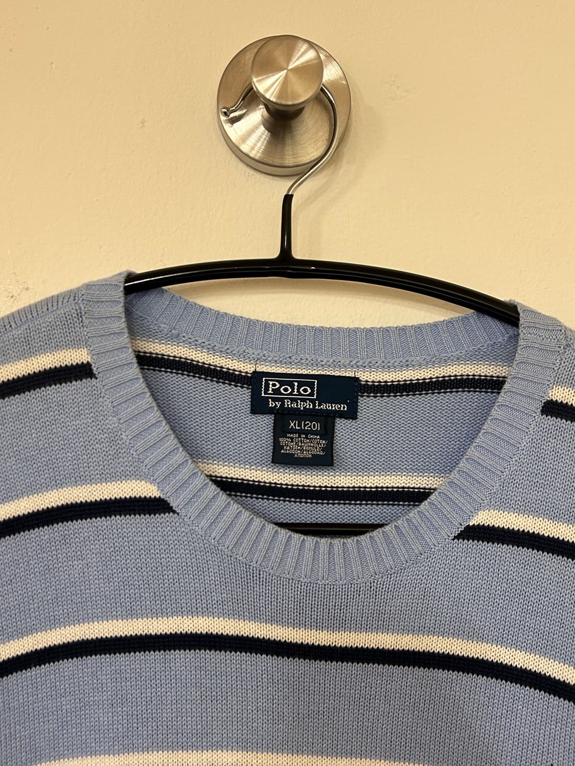 폴로 랄프로렌 스트라이프 니트 XL 상품이미지2