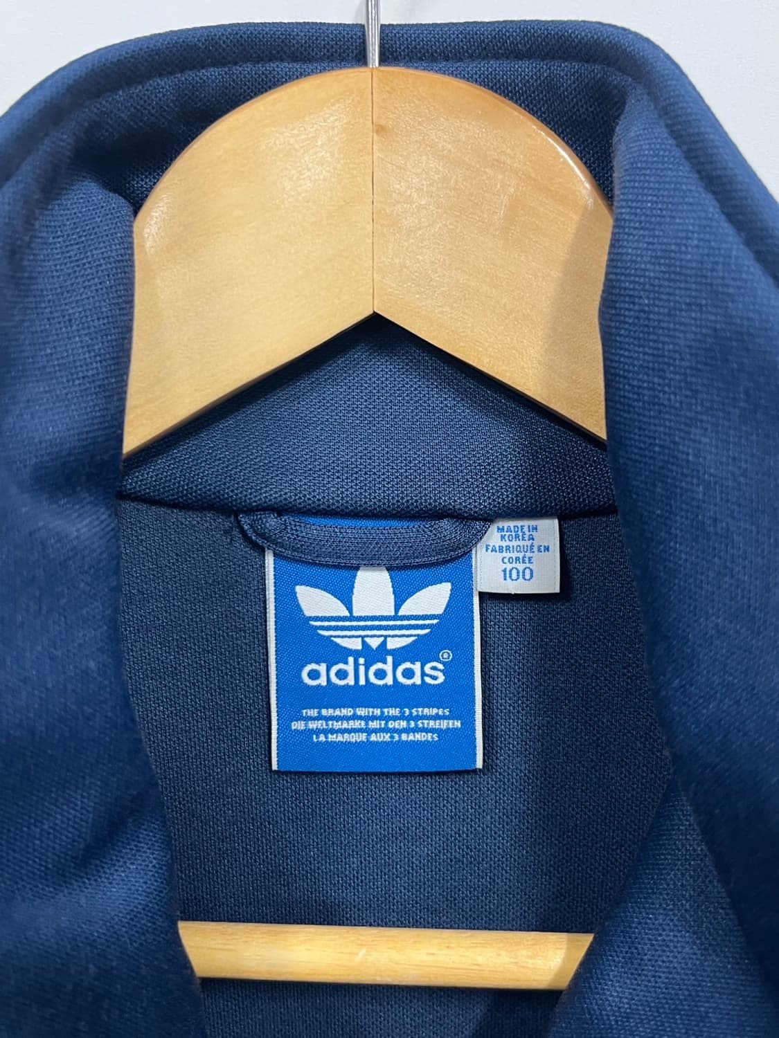 아디다스 유로파 트레포일 네이비 레드 트랙 져지 상품이미지5