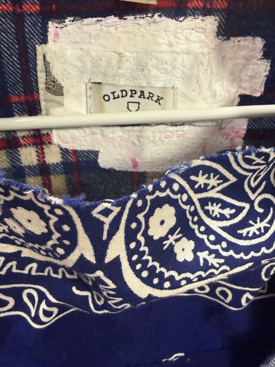 올드파크 플란넬 셔츠 상품이미지3