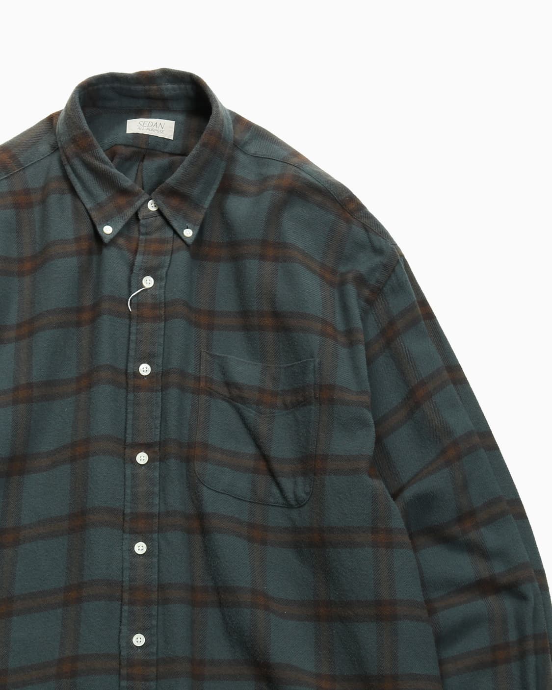 SEDAN ALL-PURPOSE Plaid Flannnel Shirt 상품이미지4