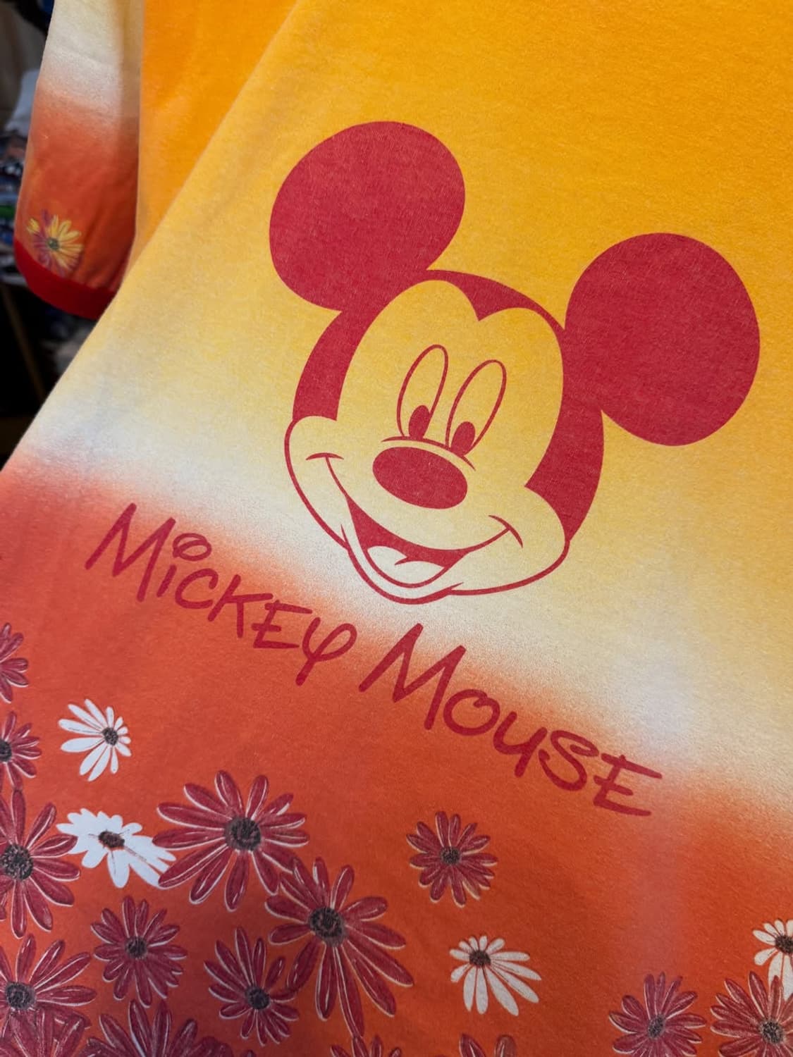 🌼🎉 MICKEY MOUSE 빈티지 플라워 티셔츠 🎉🌼 상품이미지2