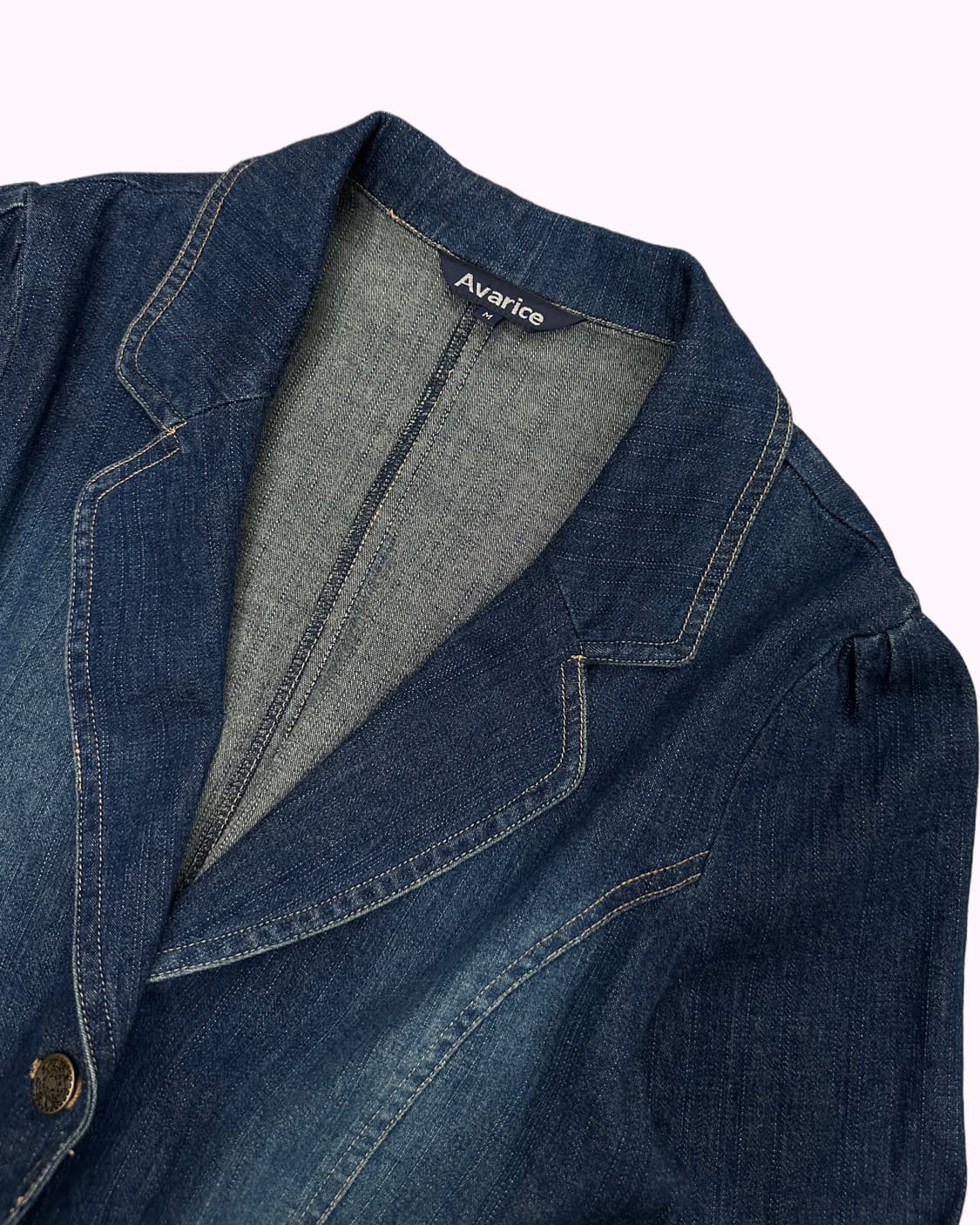 AVARICE frill detail denim jacket 상품이미지2