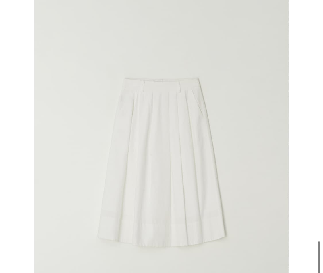 아쎄르 코튼 스커트 S 상품이미지2