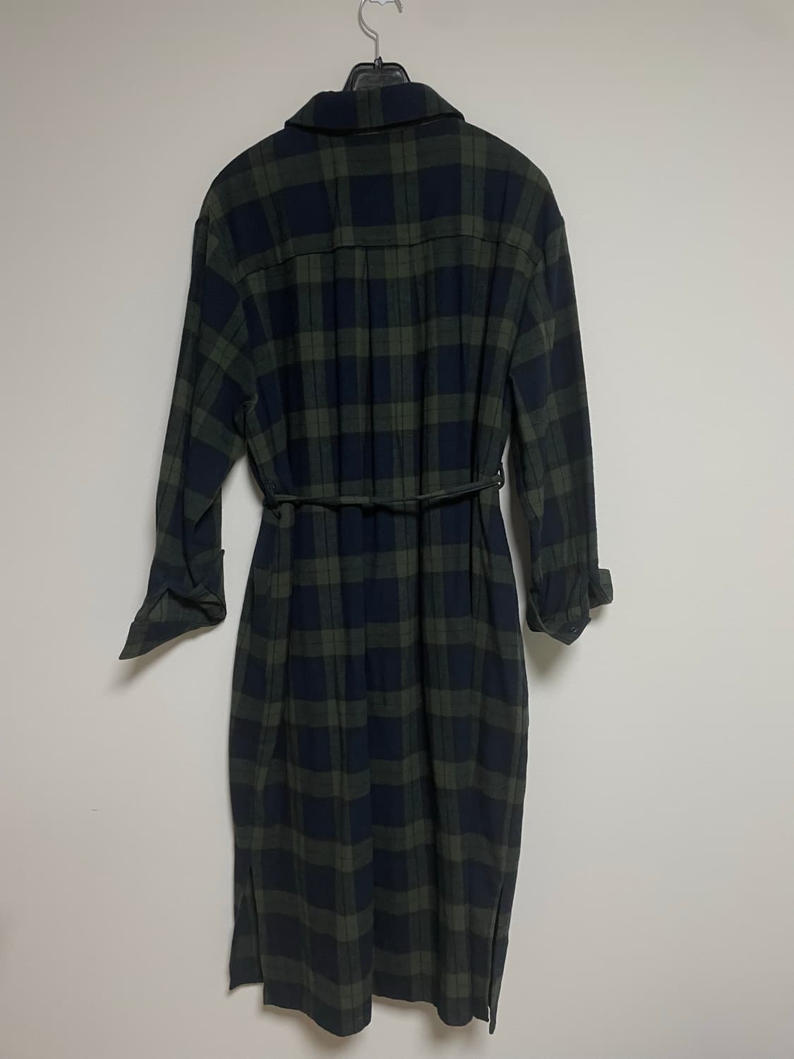 ANEDIT 프렌치무드 체크 셔츠드레스, 언에디트 상품이미지4