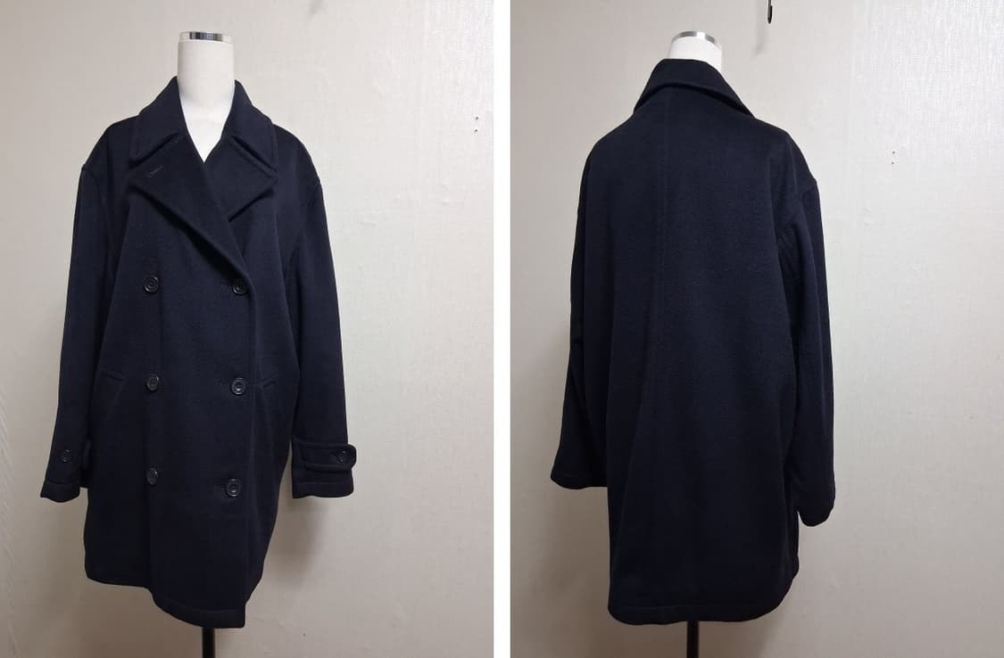 영국산 영국산 Tibbett 네이비캐시미어 더블코트 퓨어캐시미어 66 7 상품이미지3