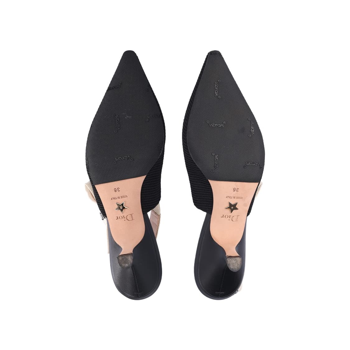 디올 KDC200TFI 자디올 슬링백 패브릭 블랙 36  상품이미지4