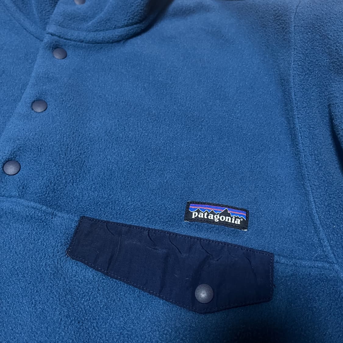 파타고니아 신칠라 스냅티 m 블루 상품이미지3